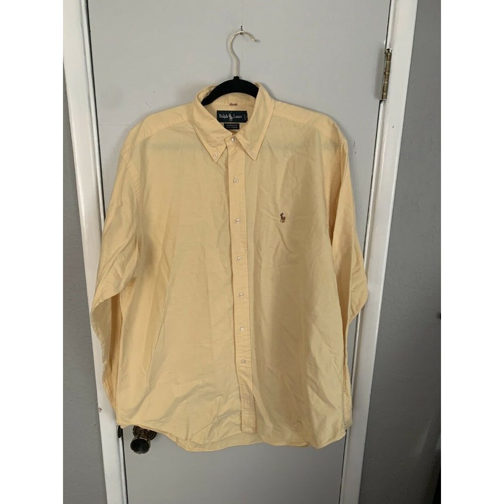 Mens Polo Ralph Lauren Yarmouth Cotton Oxford L/S